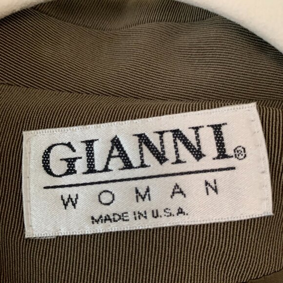 GIANNI 90s DARK GREEN SUIT SET - Picture 2 of 6